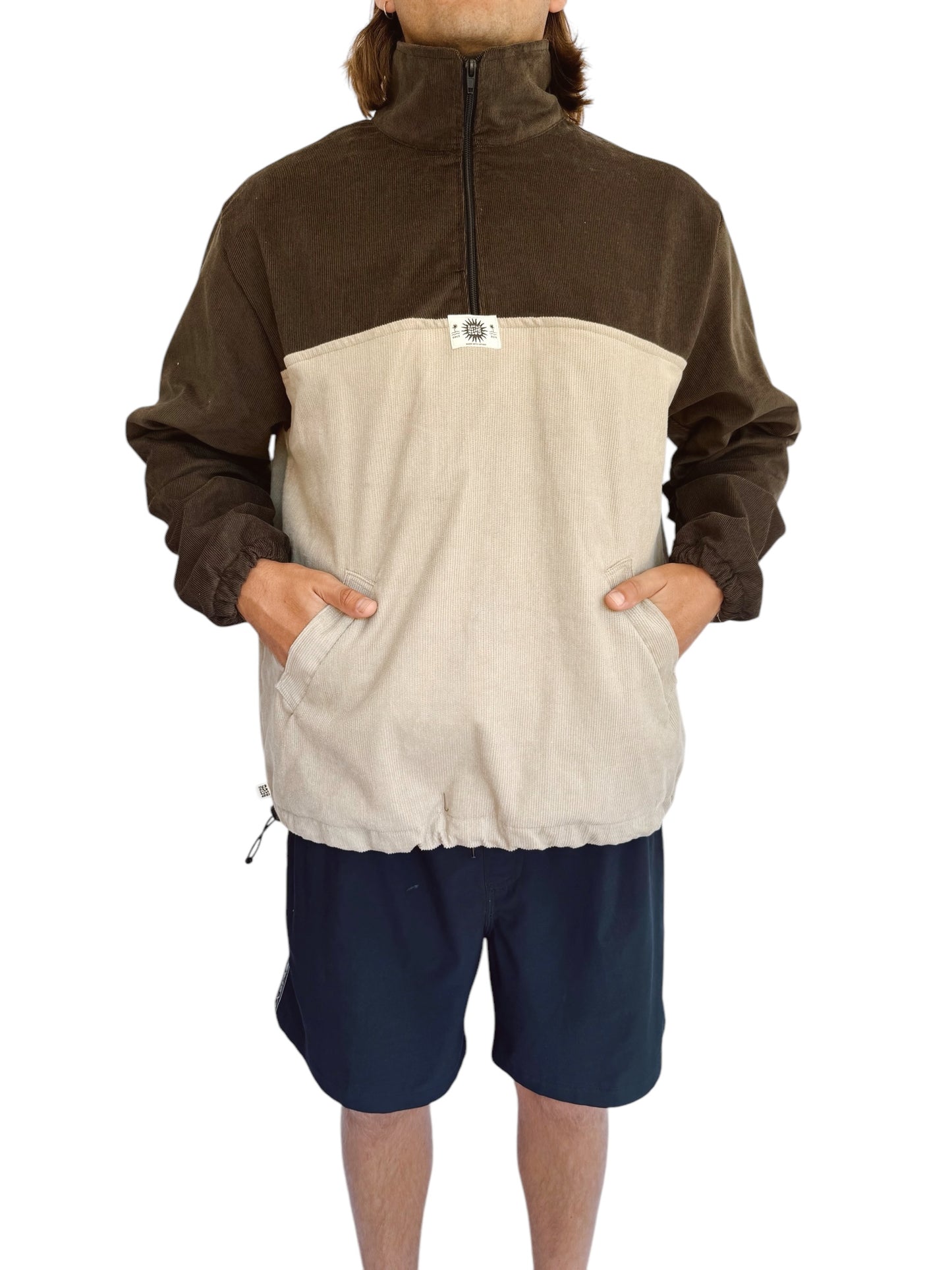 Dusk quarter zip - Brown