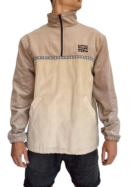 Dawn quarter zip - Beige