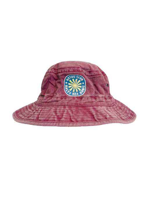 Salty Dawg Fisherman Hat - Plum