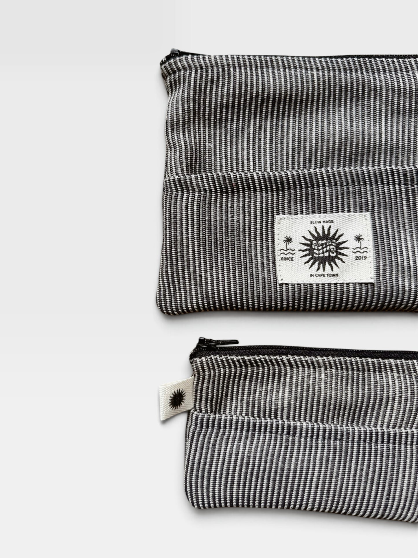 ZERO-WASTE Pouch Set (Navy Stripes)