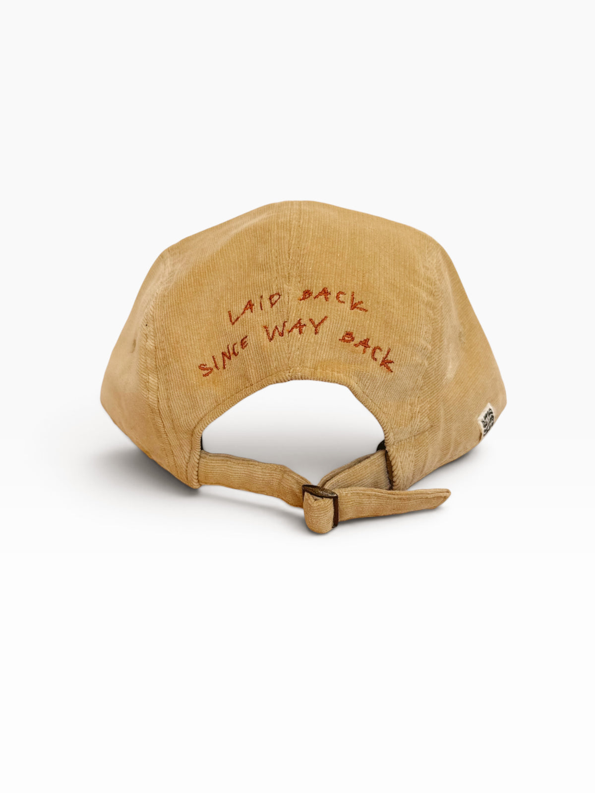 (100% Local 🇿🇦) Five Panel Cord Cap - Tan "Laid Back"