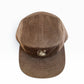 (100% Local 🇿🇦) Five Panel Cord Cap - Brown "Solaris"