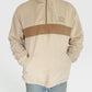 Retro Quarter-zip (Ivory & Beige)