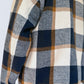Workers Jacket (Navy Plaid Sherpa)