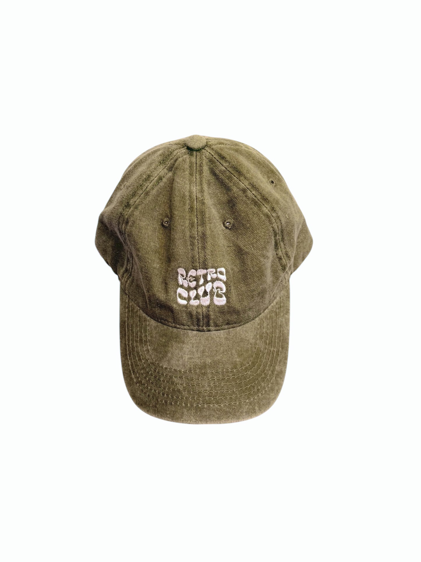 Wonky Logo Cap - Sage