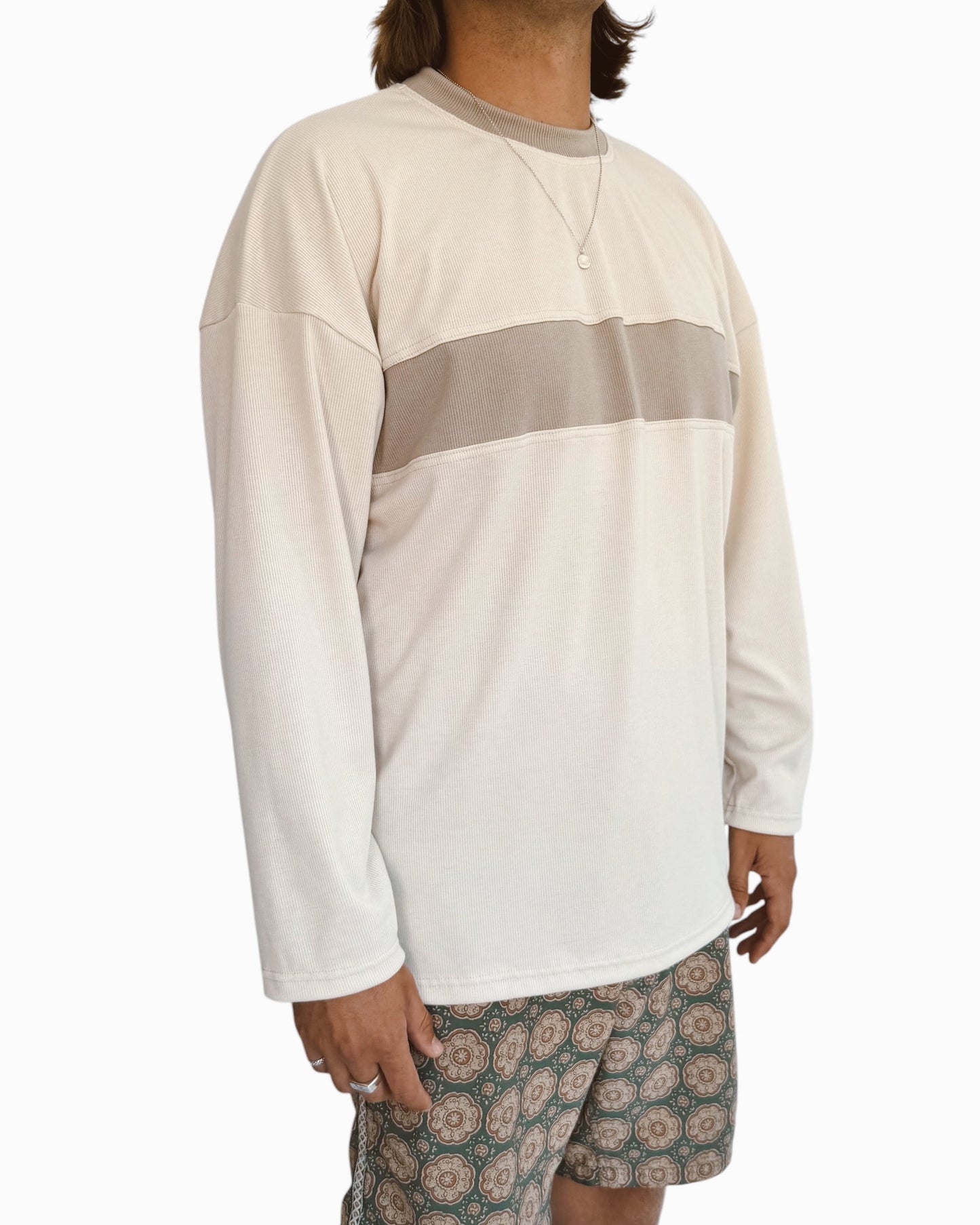 Retro Long Sleeve - Beige