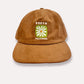 "Earth Passenger" Corduroy Cap (Tan)