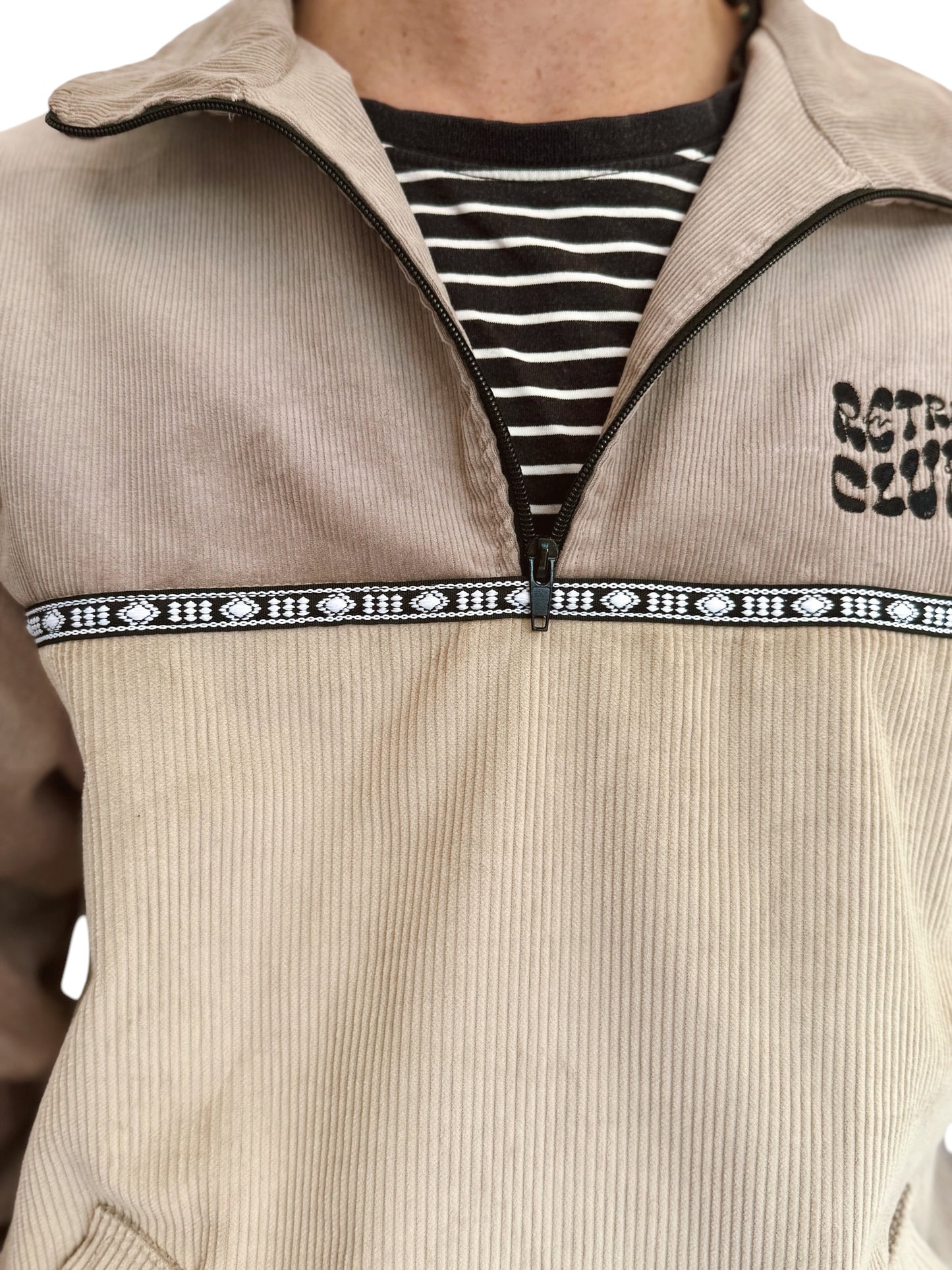 Dawn quarter zip - Beige