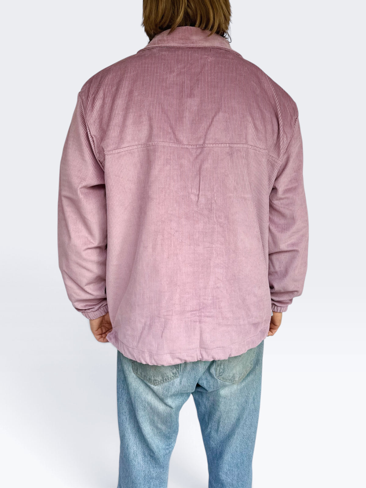 Dusk Corduroy Quarter-Zip (Lilac)
