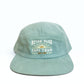 (100% Local 🇿🇦) Five Panel Cord Cap - Mint "RC Cape Town"