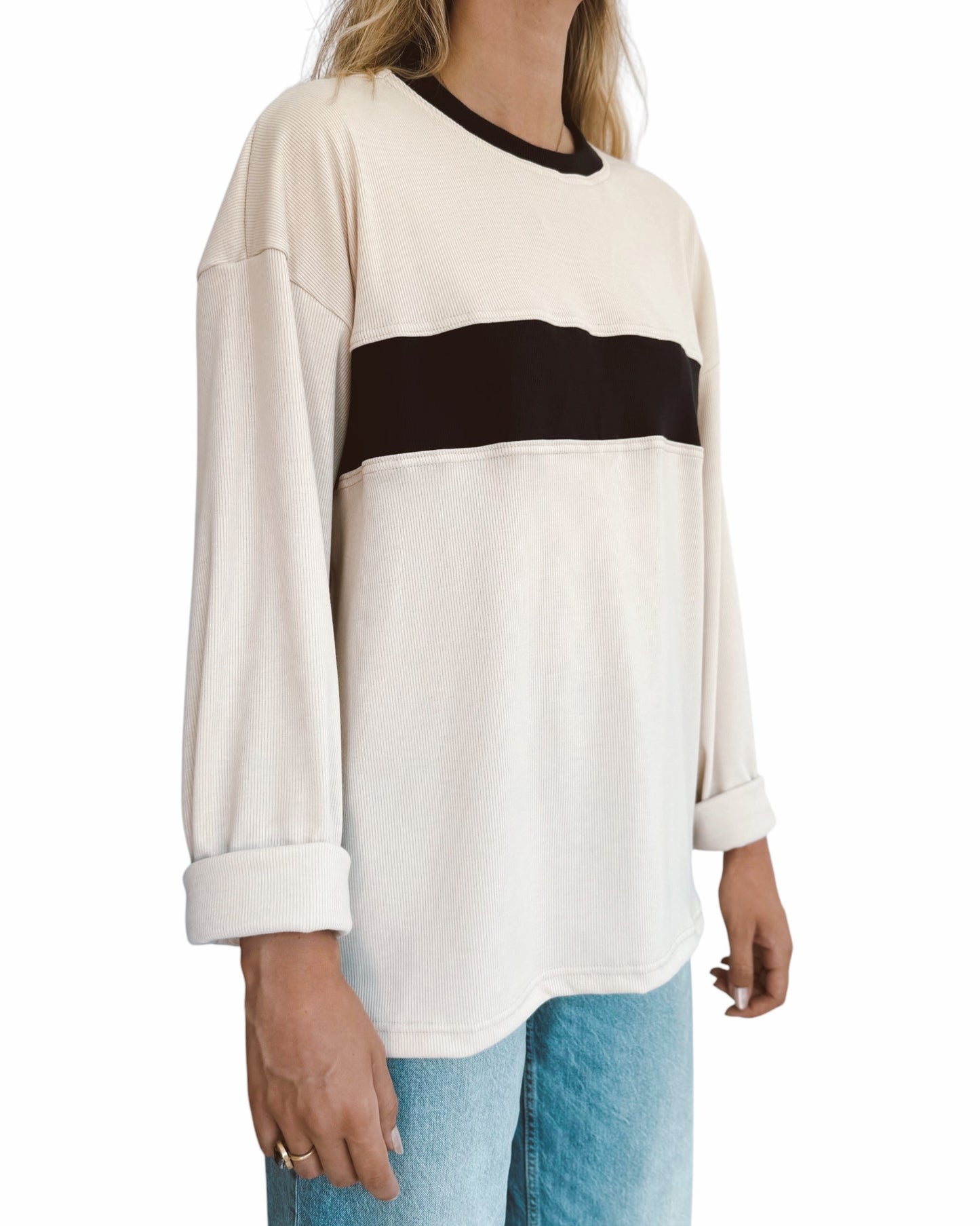 Retro Long Sleeve - Navy