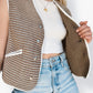 Striped Gilet Waistcoat
