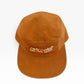 (100% Local 🇿🇦) Five Panel Cord Cap - Ochre "Good Times"