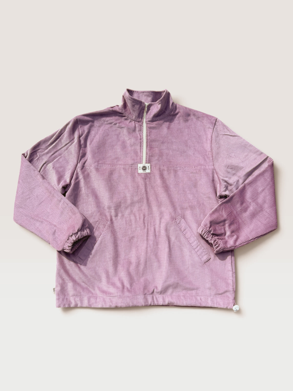 Dusk Corduroy Quarter-Zip (Lilac)