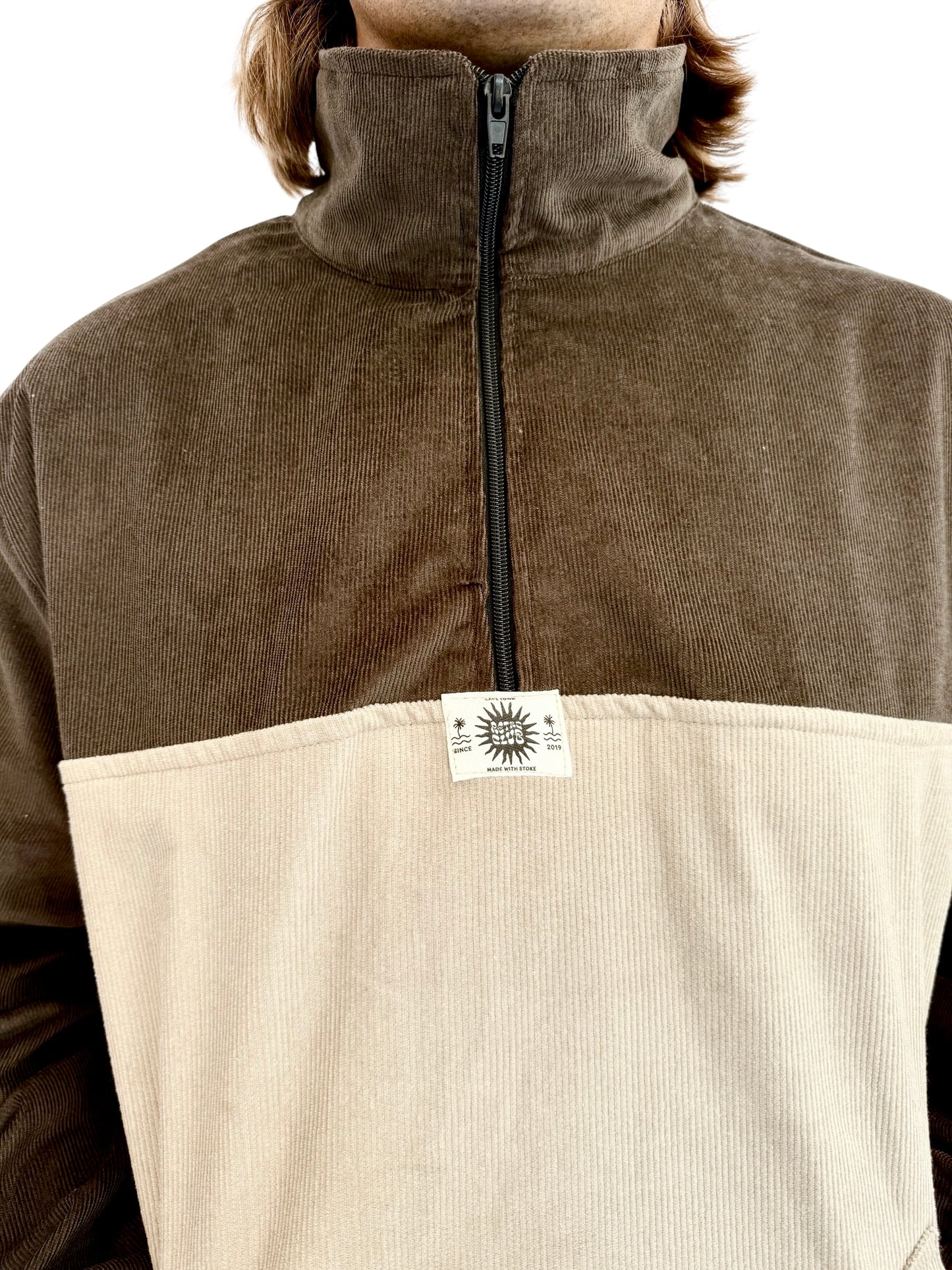 Dusk quarter zip - Brown