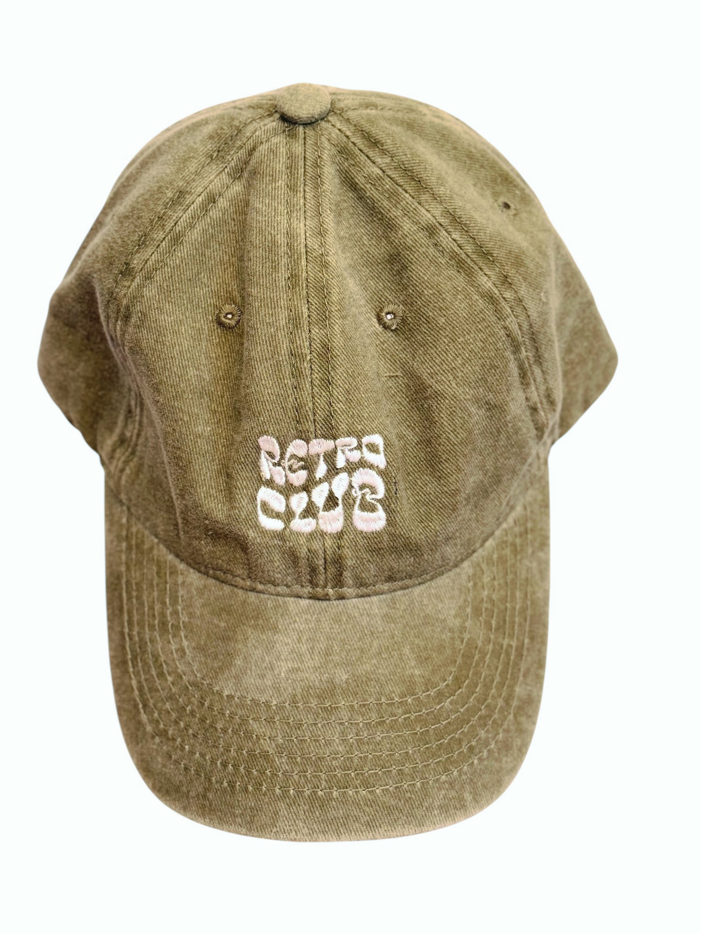 Wonky Logo Cap - Sage