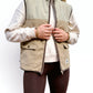 Unisex Fisherman Vest (Sage)