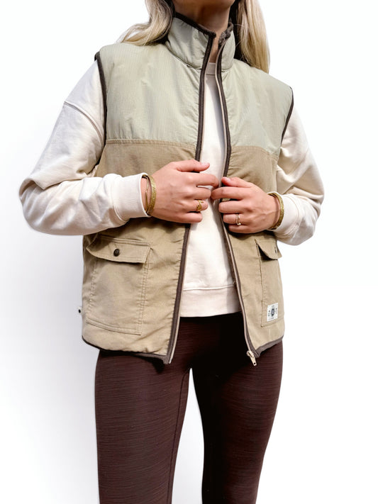 Unisex Fisherman Vest (Sage)