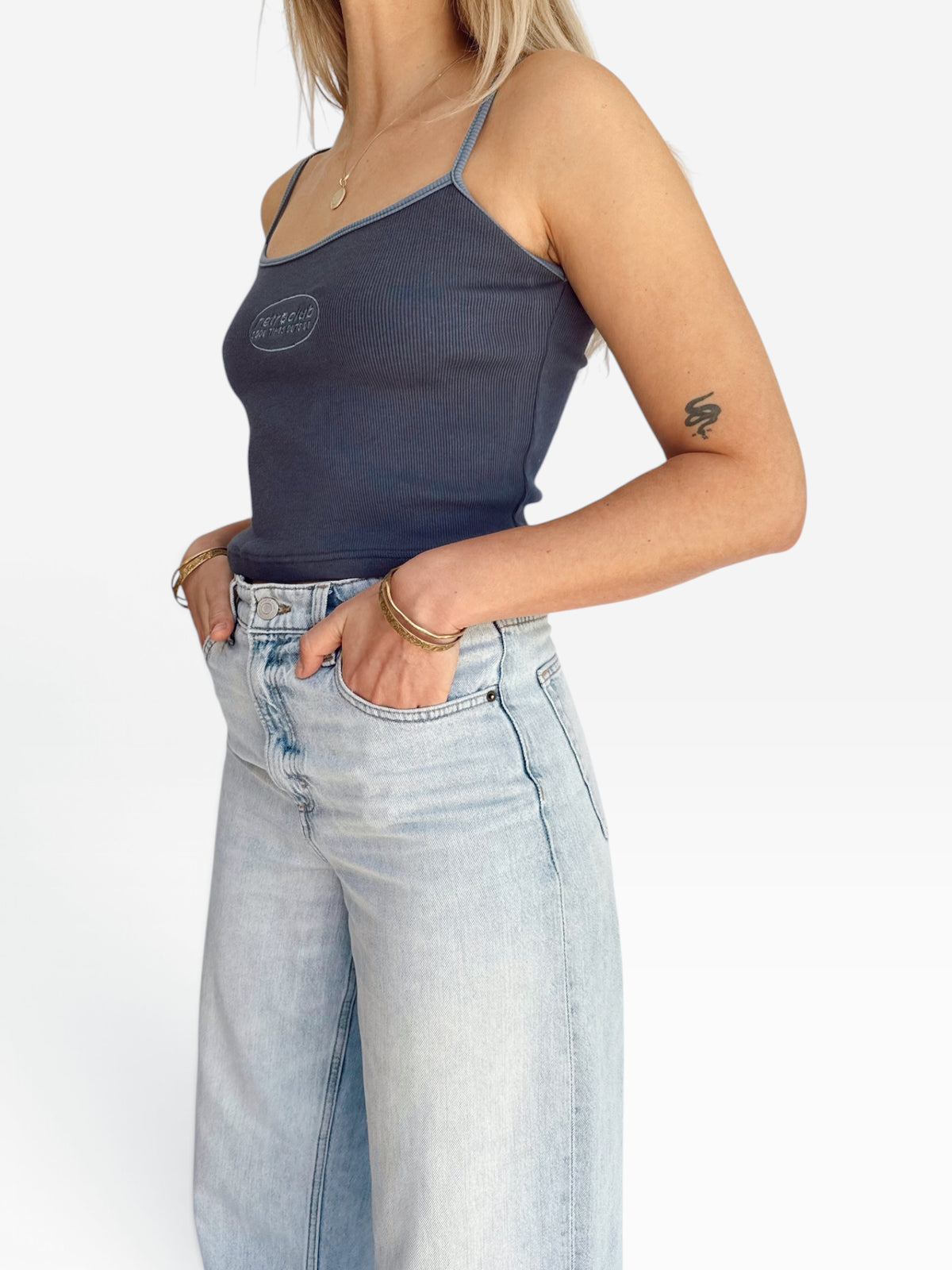 Tank Top (Blue - "Good Times")