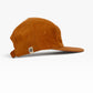 (100% Local 🇿🇦) Five Panel Cord Cap - Ochre "Good Times"