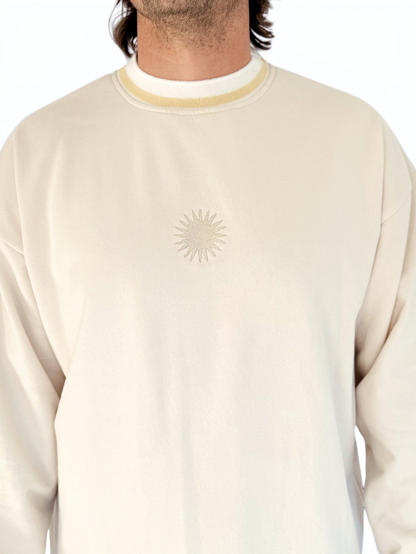 Unisex Sunburst Crew (Yellow)