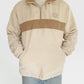 Retro Quarter-zip (Ivory & Beige)