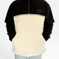 LIMITED EDITION: Dawn Corduroy Quarter-zip (Black Polar Fleece)