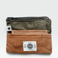 ZERO-WASTE Pouch Set (Khaki & Camel)