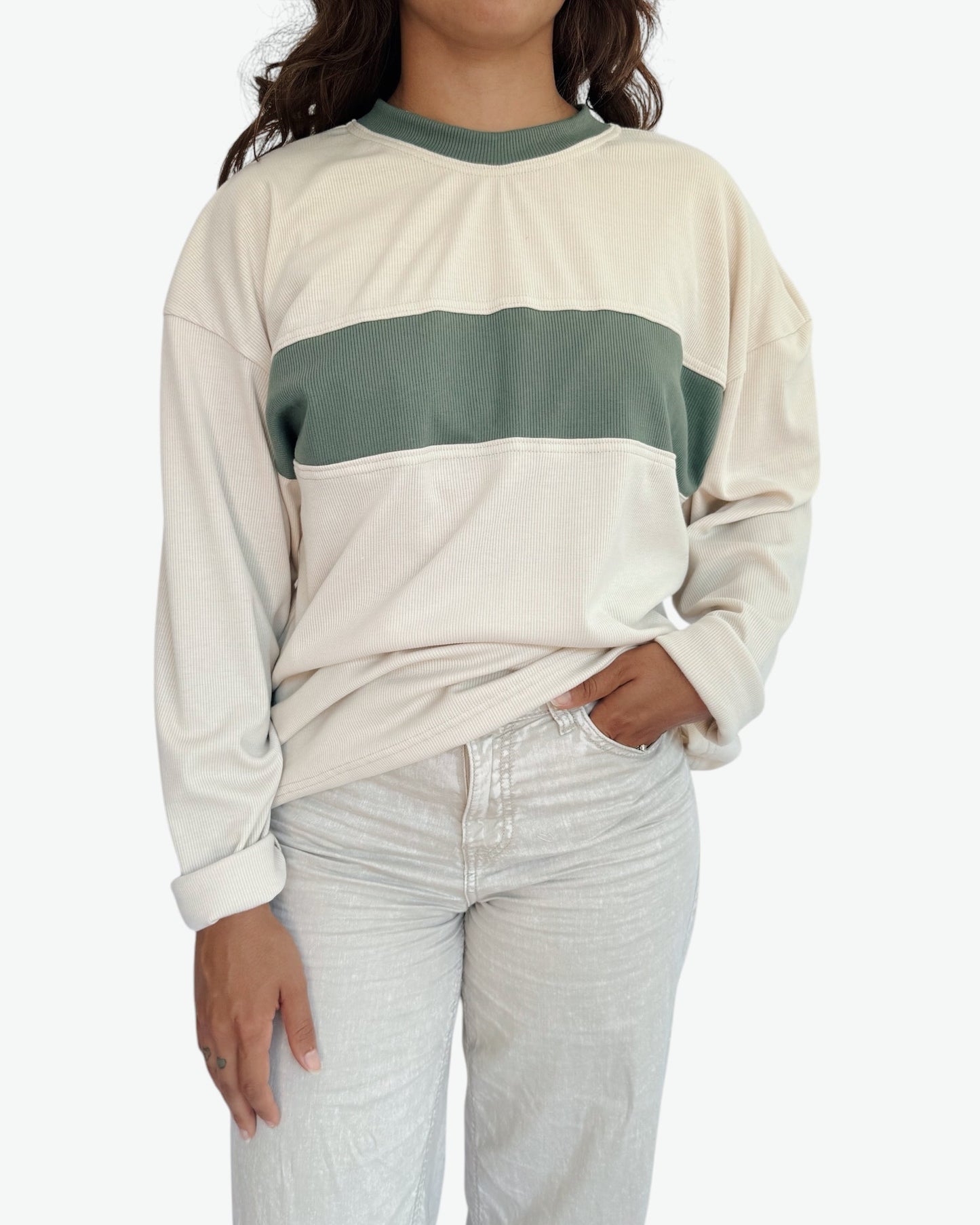 Retro Long Sleeve - Sage