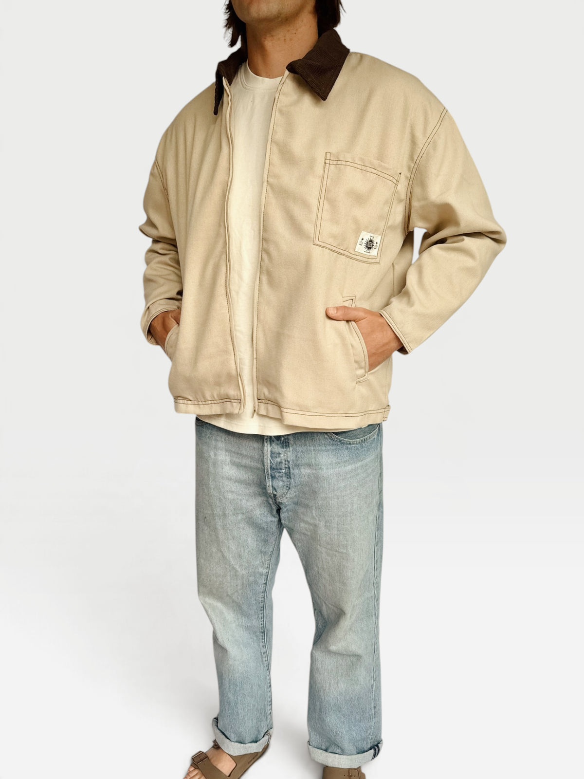 Workers Jacket (Teal) (Copy)