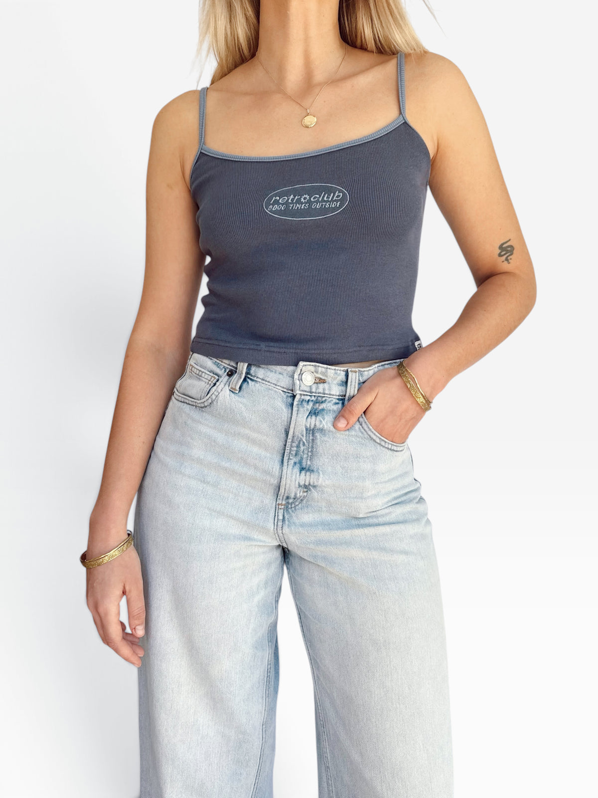 Tank Top (Blue - "Good Times")