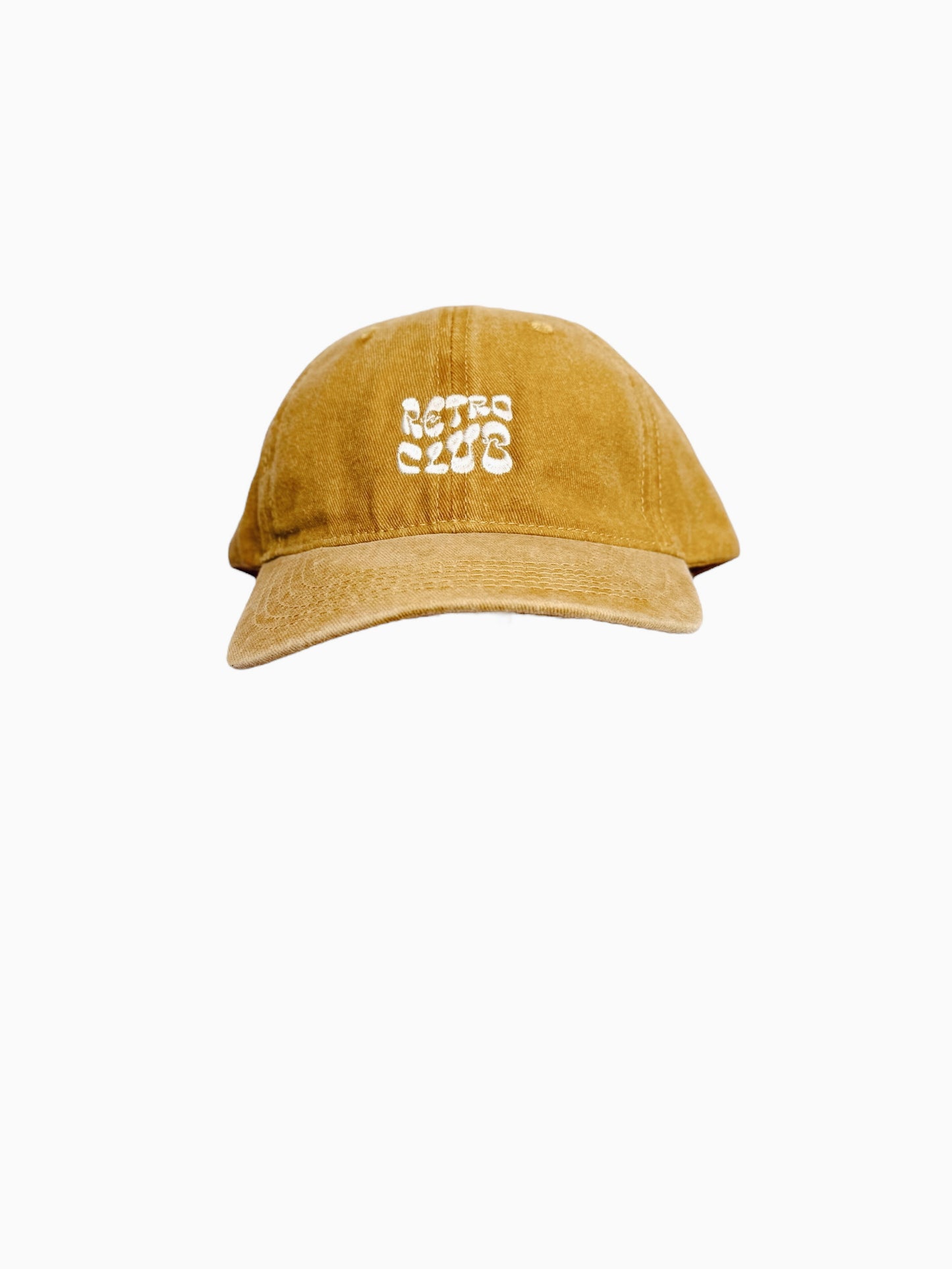 Wonky Logo Cap - Mustard