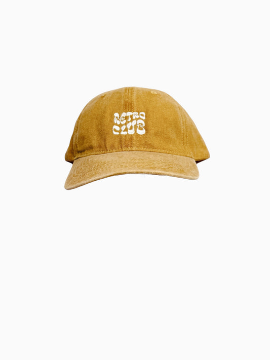 Wonky Logo Cap - Mustard