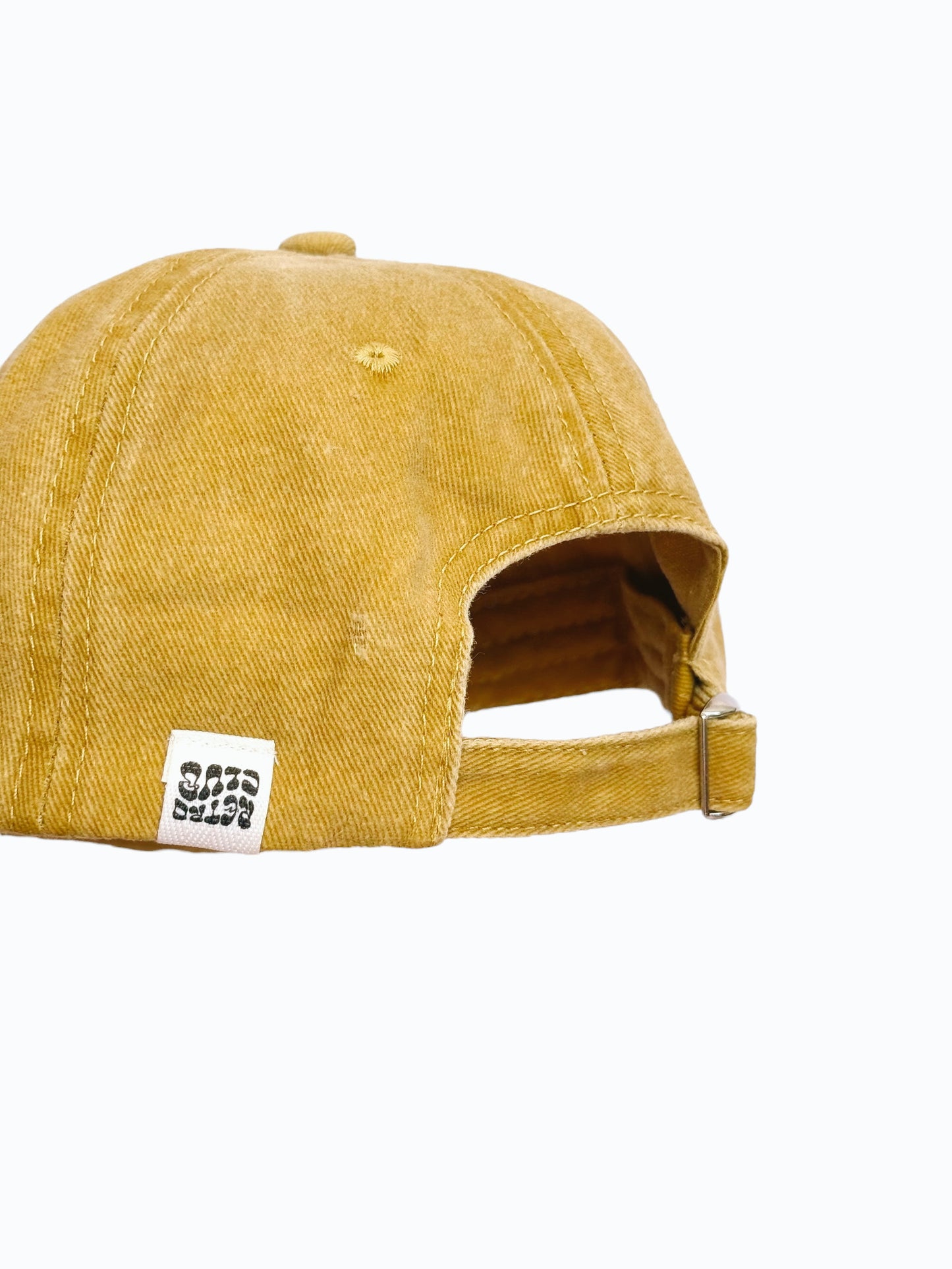 Wonky Logo Cap - Mustard