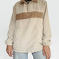 Retro Quarter-zip (Ivory & Beige)