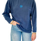 Unisex Sunburst Crew (Blue Fleece)
