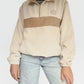 Retro Quarter-zip (Ivory & Beige)