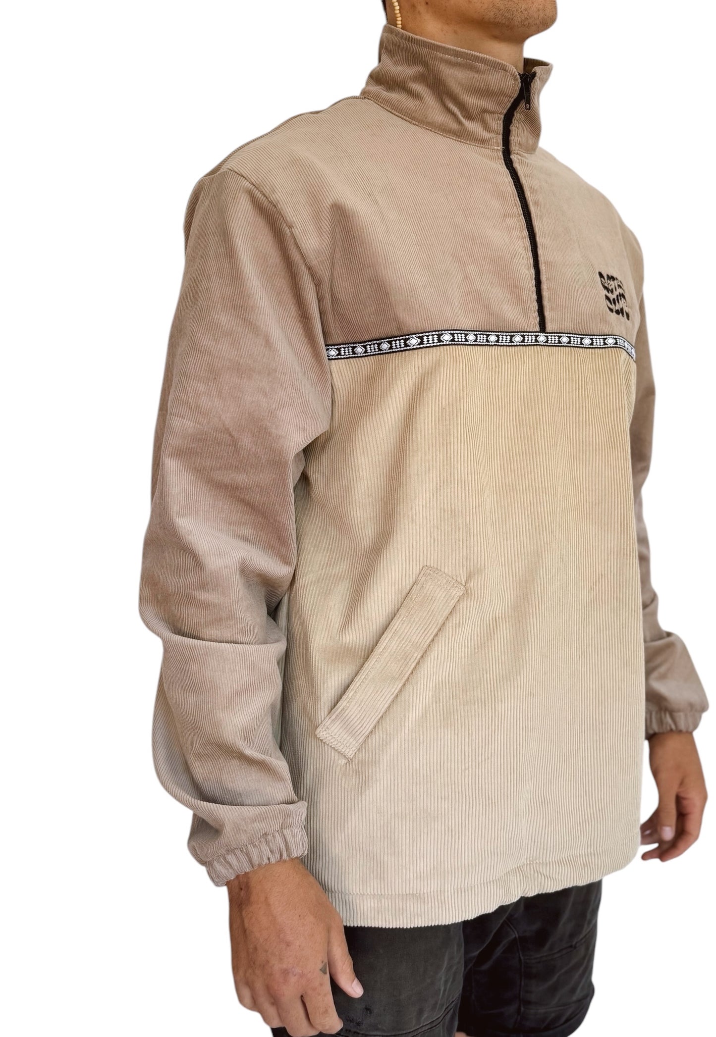 Dawn quarter zip - Beige