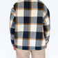 Workers Jacket (Navy Plaid Sherpa)