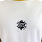 RC Sun - Unisex Short White Tee (Mustard Crew)