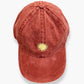 "Laid Back Since Way Back" - Washed Cotton Cap (Rust)