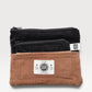 ZERO-WASTE Pouch Set (Black & Camel)