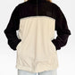 LIMITED EDITION: Dawn Corduroy Quarter-zip (Black Polar Fleece)