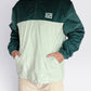 Dawn Corduroy Quarter-Zip (Teal)