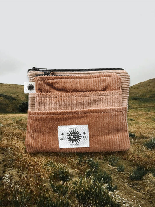 ZERO-WASTE Pouch Set (Camel)