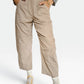 Women's Barrel Leg Corduroy Pants