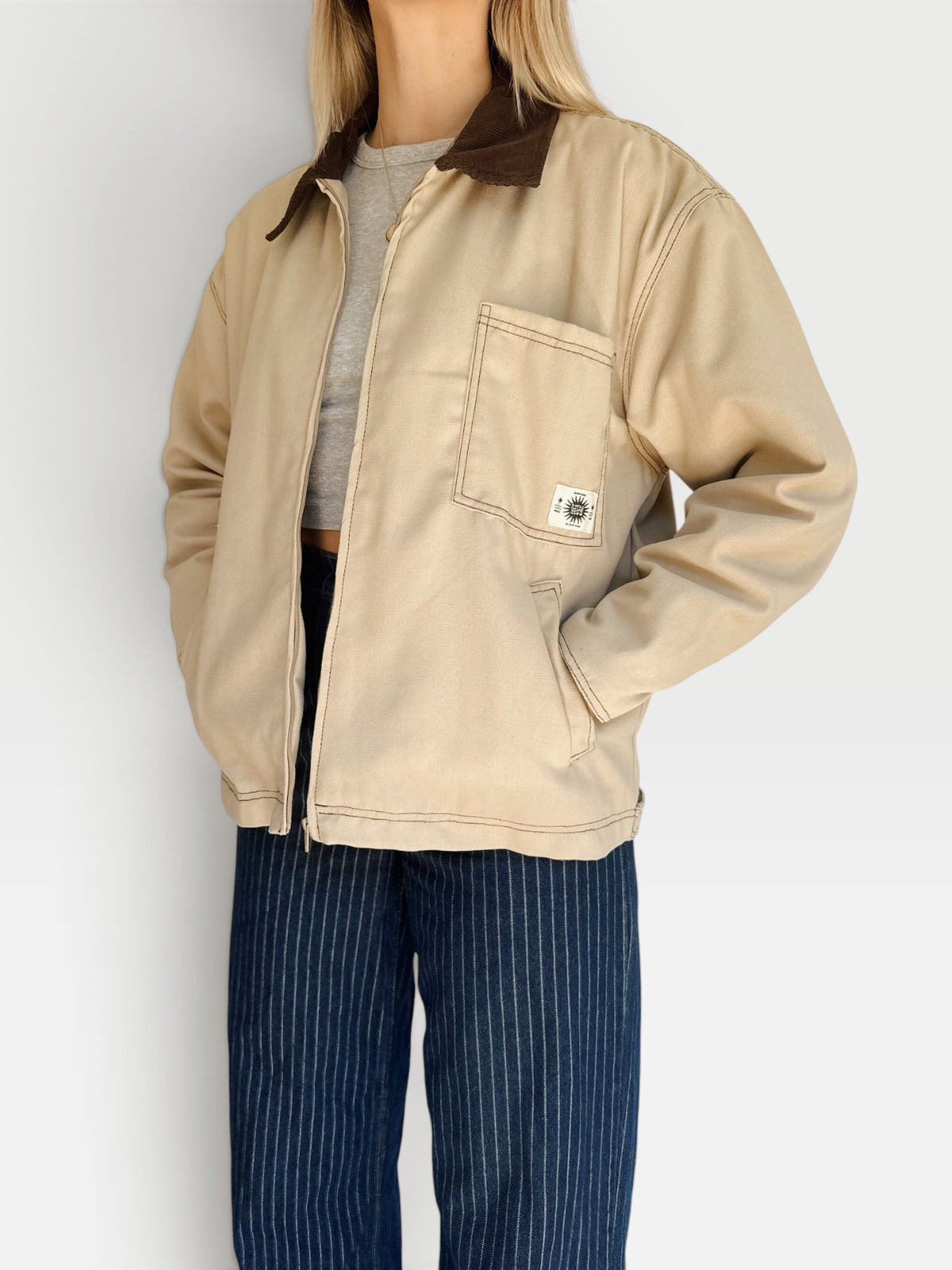 Workers Jacket (Teal) (Copy)