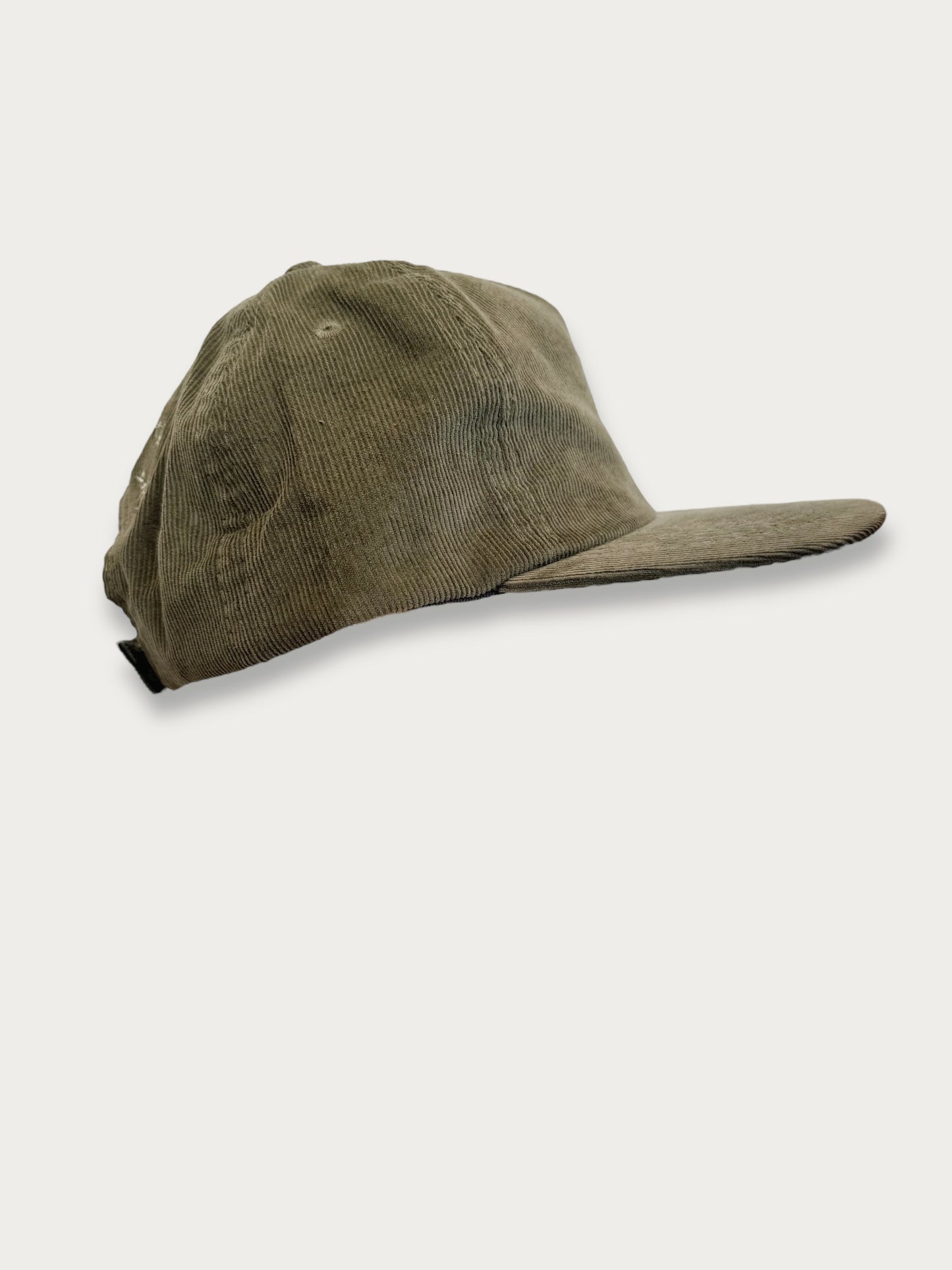 "Laid Back Since Way Back" Corduroy Cap (Khaki)