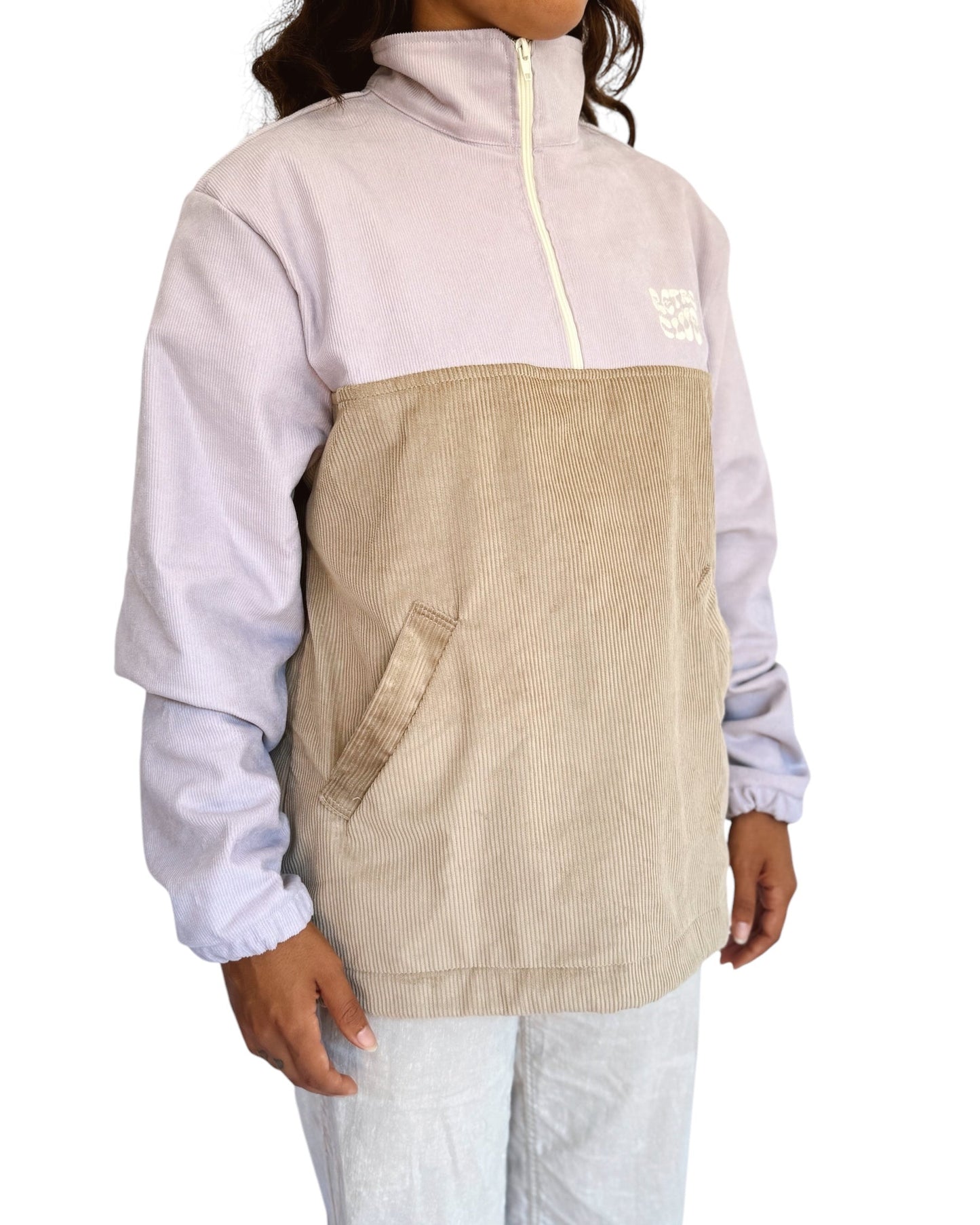 Dawn quarter zip - Lilac