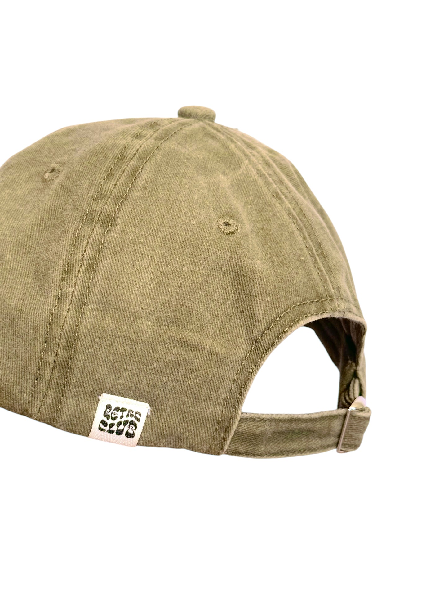 Wonky Logo Cap - Sage